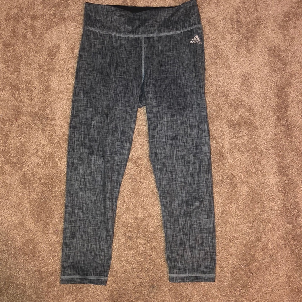 Adidas cropped leggings size small